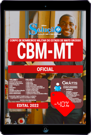 Apostila CBM MT 2022 PDF Download Grátis Oficial