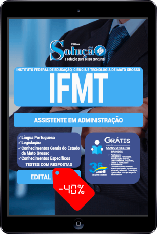 Apostila IFMT 2022 PDF Download Grátis Assistente em Administração