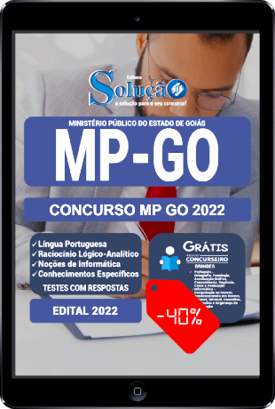 Apostila MP GO 2022 PDF Download Grátis Conteúdo Online