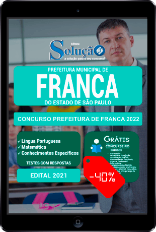 Apostila Prefeitura de Franca SP 2022 PDF Download Grátis