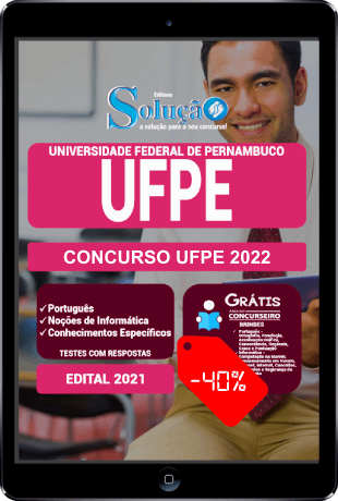 Apostila UFPE 2022 PDF Grátis Conteúdo Online