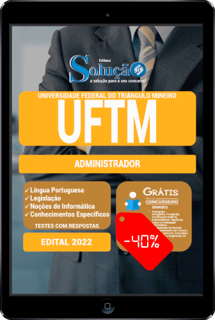 Apostila UFTM 2022 PDF Download Grátis Administrador