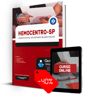 Apostila HEMOCENTRO SP 2022 PDF Download Grátis Conteúdo