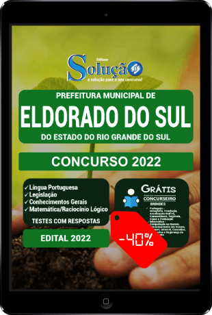 Apostila Prefeitura de Eldorado do Sul RS 2022 PDF Download