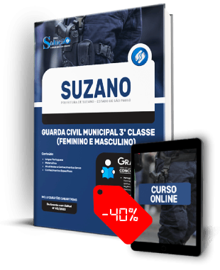 Apostila Prefeitura de Suzano SP 2022 PDF Download Grátis Guarda Municipal