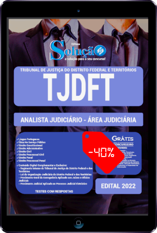 Apostila TJDFT 2022 PDF Download Grátis Analista Judiciário