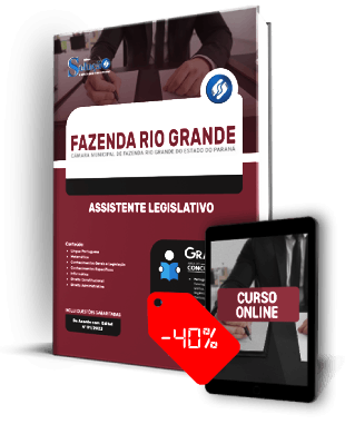 Apostila Câmara de Fazenda Rio Grande PR 2022 PDF Download Grátis
