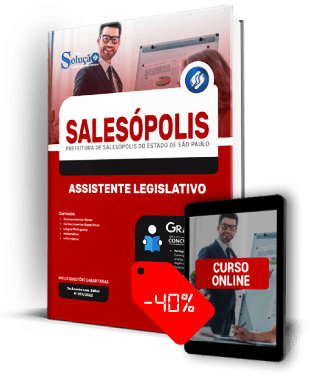 Apostila Câmara de Salesópolis SP 2022 PDF Download Grátis Assistente Legislativo