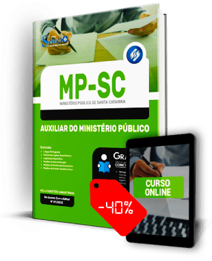 Apostila MP SC 2022 PDF Download Grátis Curso Online Auxiliar do Ministério Público