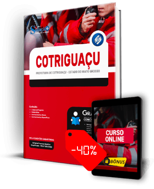Apostila Prefeitura de Cotriguaçu MT 2022 PDF Download Grátis Curso Online