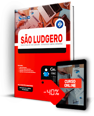 Apostila Prefeitura de São Ludgero SC 2022 PDF Download Grátis Curso Online