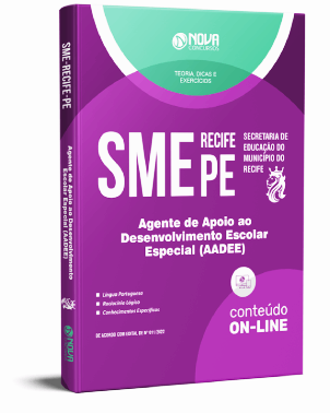 Apostila SME Recife PE 2022 PDF Download Grátis Agente de Apoio