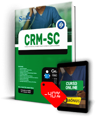 Apostila CRM SC 2022 PDF Download Grátis Curso Online