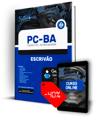 Apostila PC BA 2022 PDF Download Grátis Curso Online Escrivão