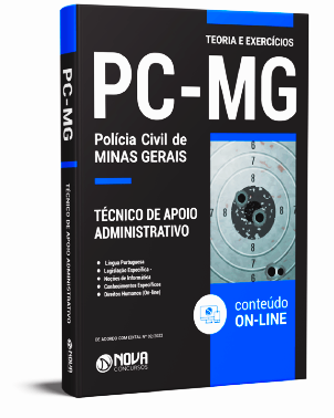 Apostila PC MG 2022 PDF Download Grátis Cursos Online Técnico Assistente