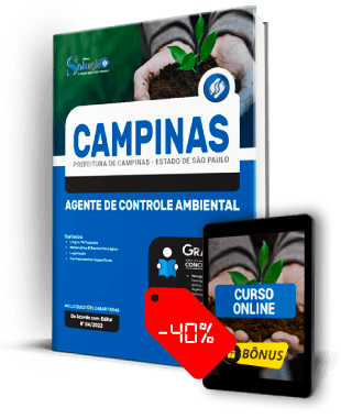 Apostila Prefeitura de Campinas SP 2022 PDF Download Grátis Agente de Controle Ambiental