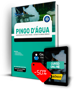 Apostila Prefeitura de Pingo D’Água MG 2022 PDF Download Grátis Curso Online