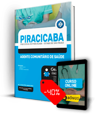 Apostila Prefeitura de Piracicaba SP 2022 PDF Download Grátis Agente Comunitário de Saúde