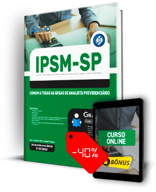 Apostila IPSM SP 2022 PDF Download Grátis Curso Online Analista Previdenciário