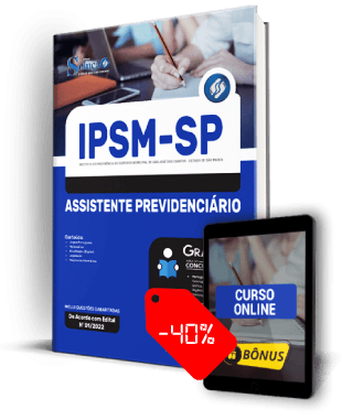 Apostila IPSM SP 2022 PDF Download Grátis Curso Online Assistente Previdenciário