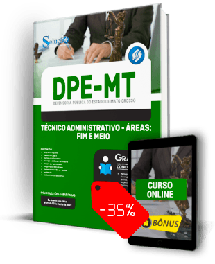 Apostila DPE MT 2022 PDF Download Grátis Curso Online Técnico Administrativo