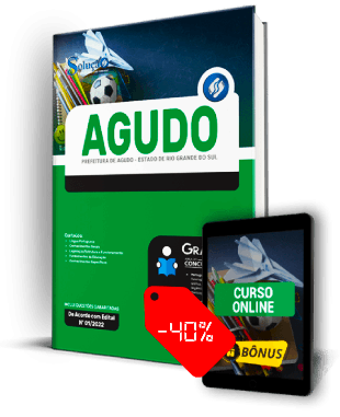Apostila Prefeitura de Agudo RS 2022 PDF Download Grátis Curso Online