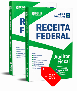 Apostila Receita Federal 2022 PDF Download Grátis Cursos Online Auditor Fiscal Nova Concursos