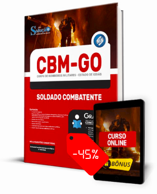 Apostila CBM GO 2022 PDF Download Grátis Curso Online Soldado