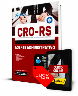 Apostila CRO RS 2022 PDF Download Grátis Curso Online Agente Administrativo