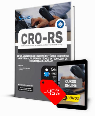 Apostila CRO RS 2022 PDF Download Grátis Curso Online Comum aos Cargos