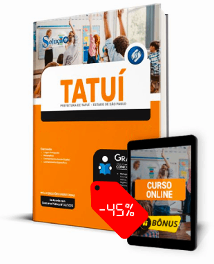 Apostila Prefeitura de Tatuí SP 2022 PDF Download Grátis Curso Online