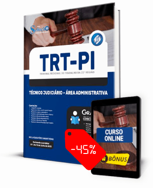 Apostila TRT PI 2022 PDF Download Grátis Curso Online Técnico Judiciário