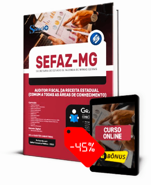 Apostila Concurso SEFAZ MG 2022 PDF Grátis Curso Online