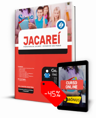 Apostila Prefeitura de Jacareí SP 2022 PDF Grátis Curso Online