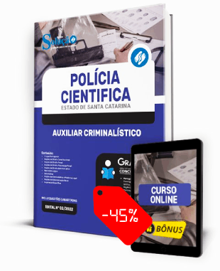 Apostila Polícia Cientifica SC 2022 PDF Download Grátis Curso Online