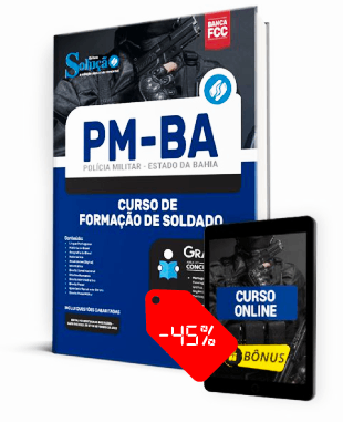 Apostila Concurso PM BA 2022 PDF Grátis Curso Online