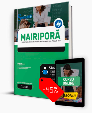 Apostila Prefeitura de Mairiporã SP 2022 PDF Grátis Curso Online