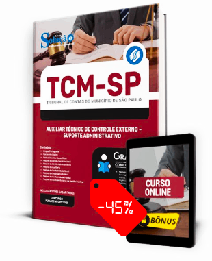 Apostila TCM SP 2022 PDF Download Grátis Curso Online Técnico de Controle Externo