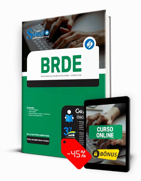 Apostila BRDE RS 2023 PDF Download Grátis Curso Online