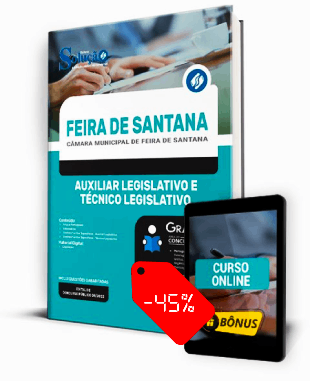 Apostila Câmara de Feira de Santana BA 2023 PDF Grátis Curso Online