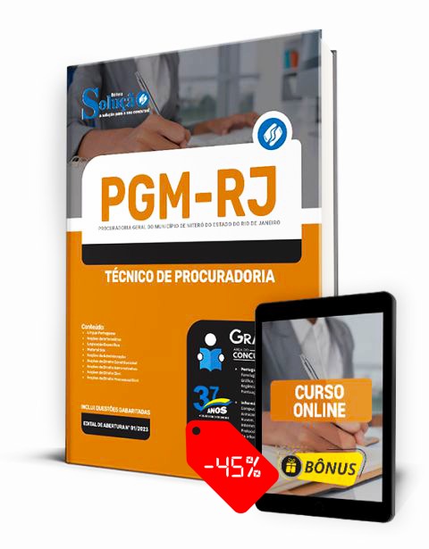Apostila PGM RJ 2023 PDF Download Grátis Curso Online
