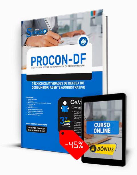 Apostila PROCON DF 2023 PDF Download Grátis Curso Online