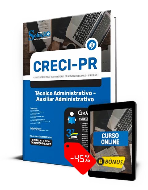 Apostila CRECI PR 2023 PDF Download Grátis Curso Online