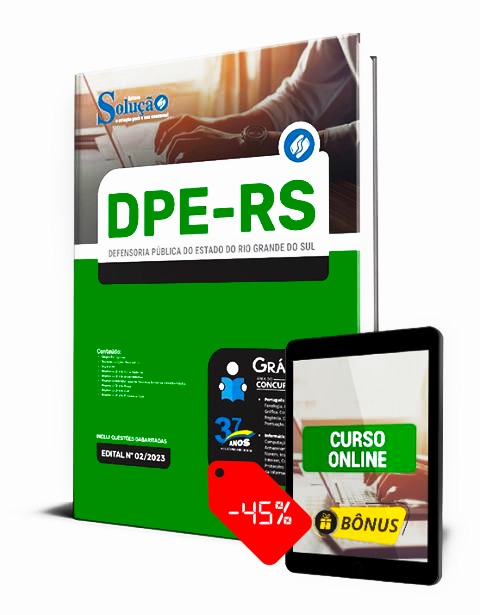 Apostila DPE RS 2023 PDF Download Grátis Curso Online