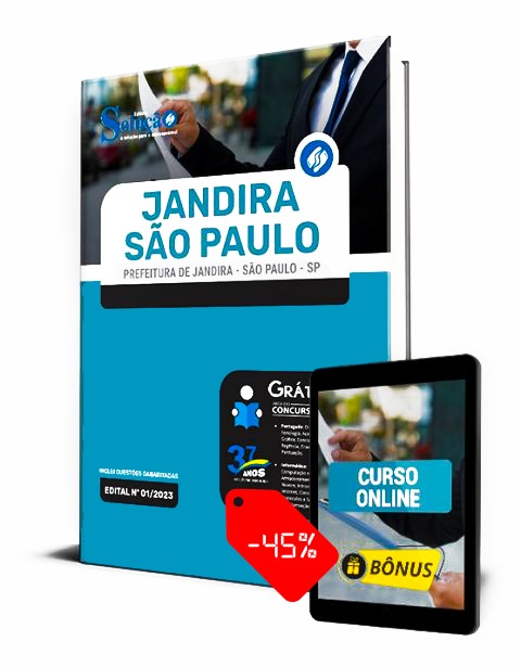 Apostila Prefeitura de Jandira SP 2023 PDF Download Grátis