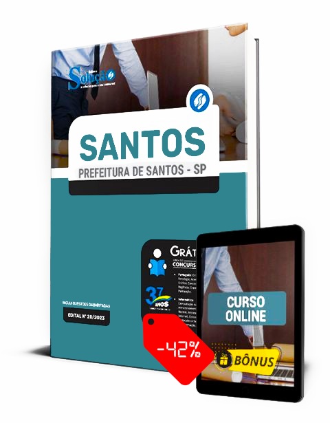 Apostila Prefeitura de Santos SP 2023 PDF Download Grátis