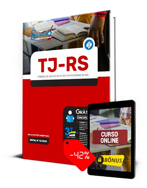 Apostila TJ RS 2023 PDF Download Grátis Curso Online