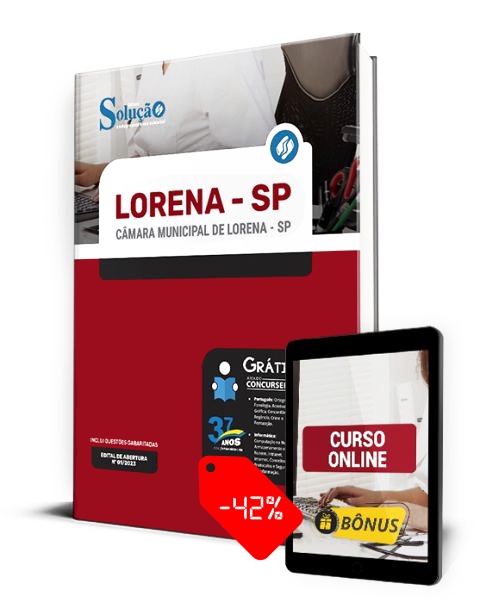 Apostila Câmara de Lorena SP 2023 PDF Download Grátis