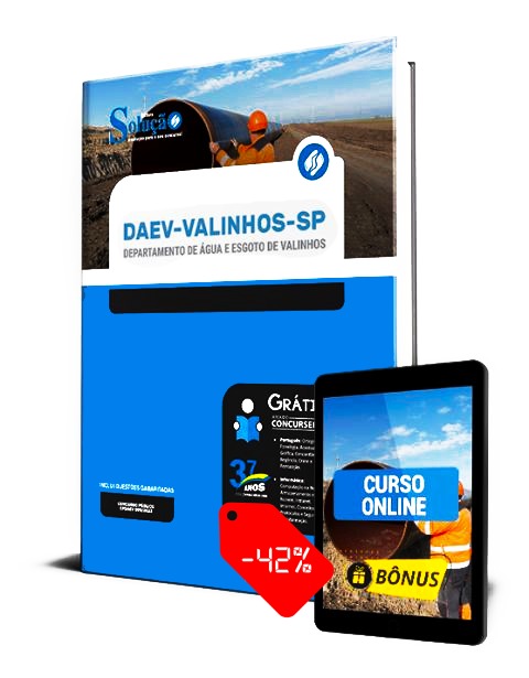 Apostila DAEV Valinhos SP 2023 PDF Download Grátis