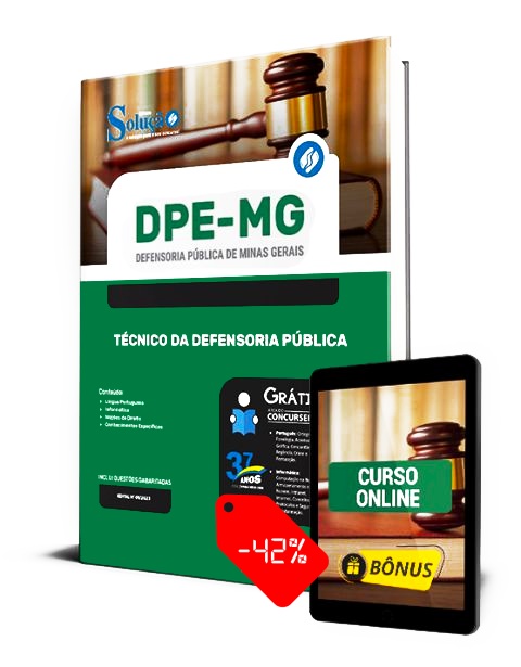 Apostila DPE MG 2023 PDF Download Grátis Curso Online